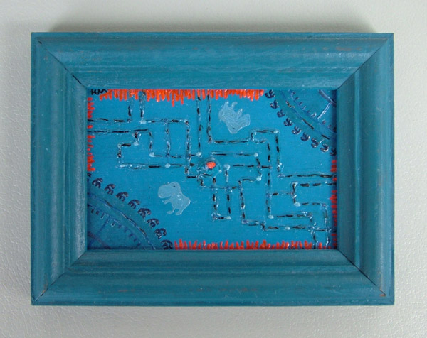 Юр.Ханон «Обвинѣние» декабрь 224. масло, оргалит, 116х88 (полный размер 86x56 мм) - лицевая сторона