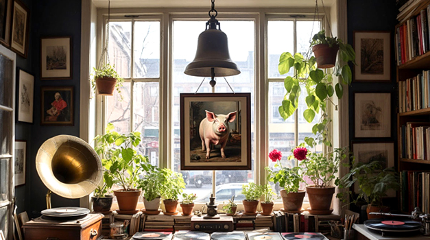 Юрий Ханон. Лавка Избранного. Картины.